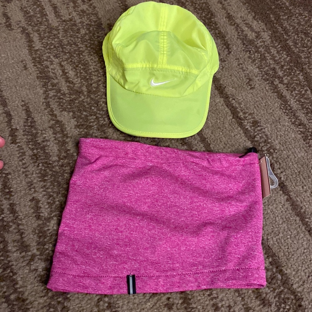 Nike Running Hat and bonus neck warmer